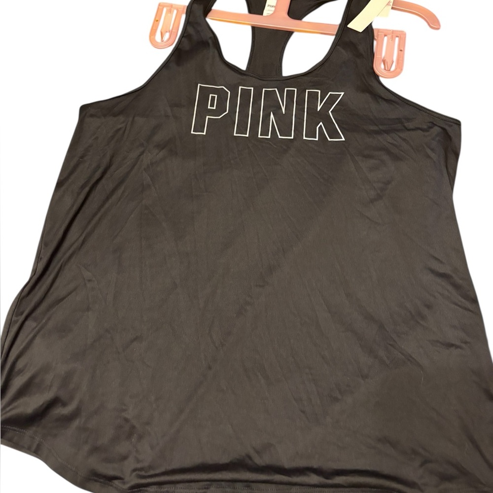 PINK Victoria's Secret Charcoal Tank Top
